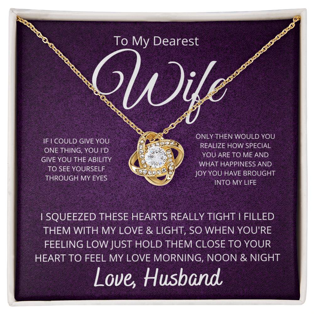 To my wife