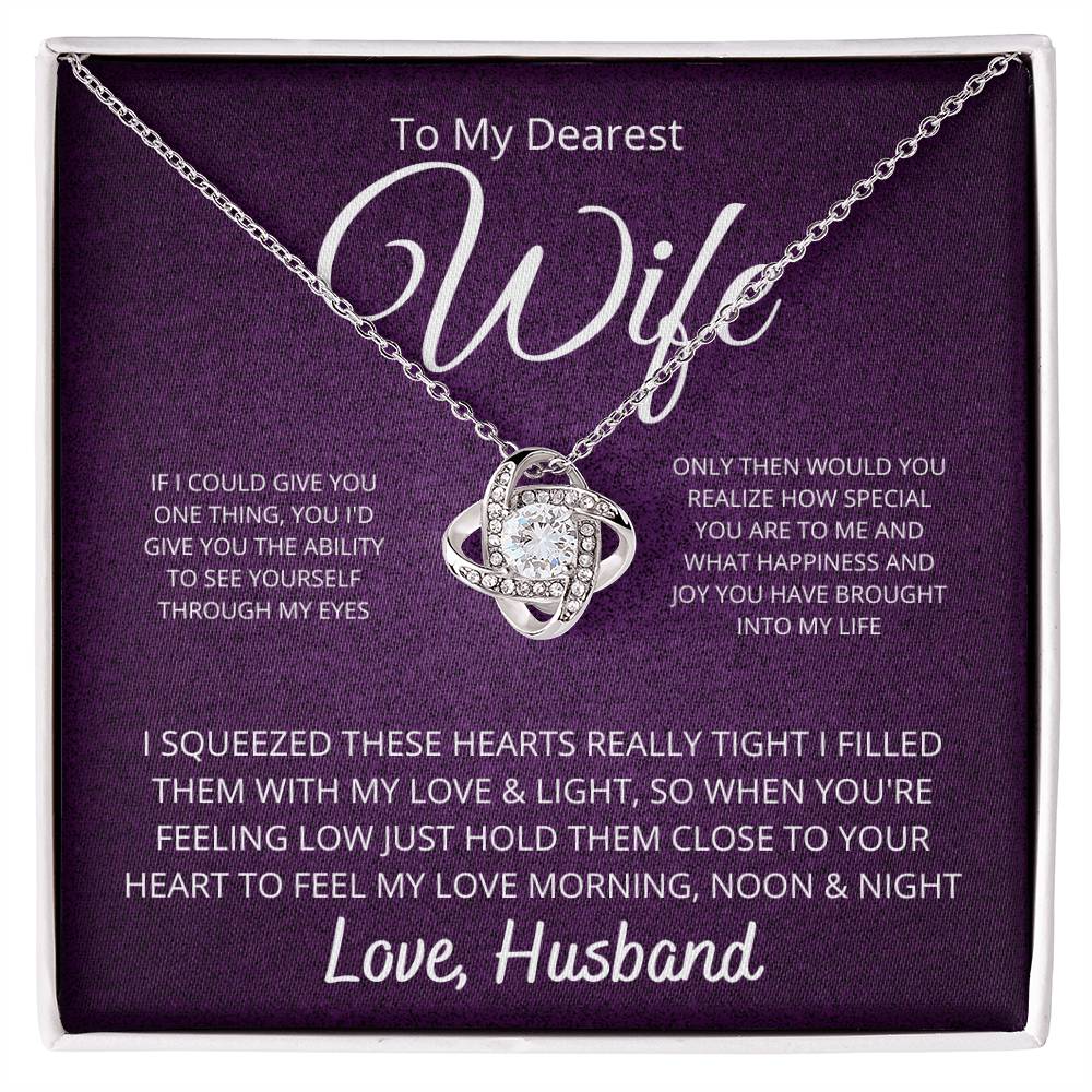 To my wife