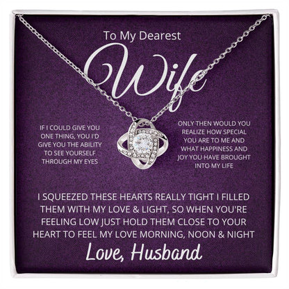 To my wife